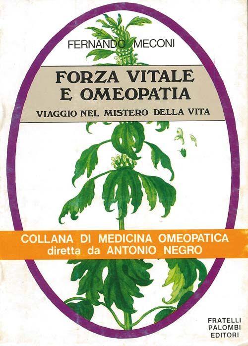 Forza vitale e omeopatia - Fernando Meconi - copertina