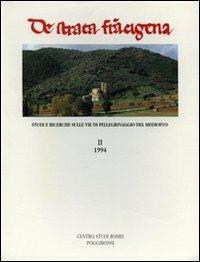 De Strata Francigena. Studi e ricerche sulle vie di pellegrinaggio del Medioevo - copertina