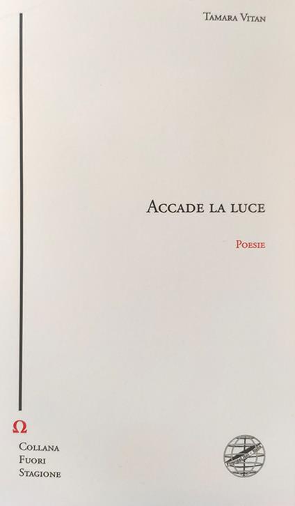 Accade la luce - Tamara Vitan - copertina