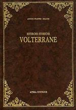 Ricerche storiche volterrane (rist. anast. Volterra, 1887)