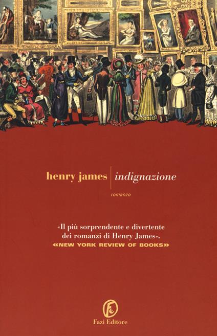 Indignazione - Henry James - copertina