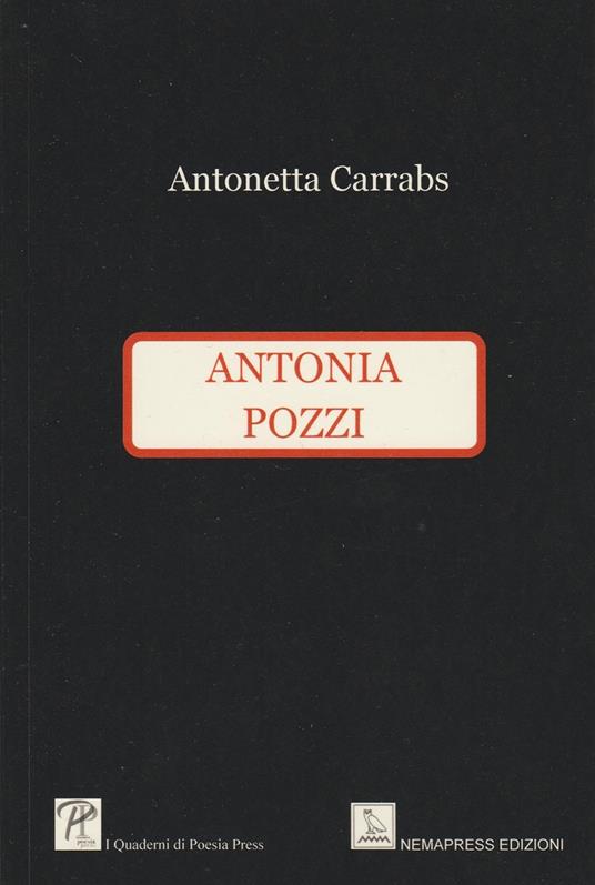 Antonia Pozzi - Antonetta Carrabs - copertina