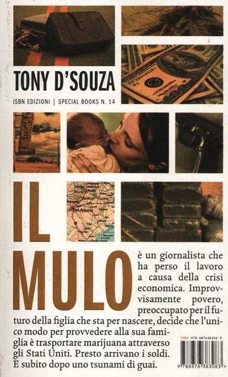 Il mulo - Tony D'Souza - copertina