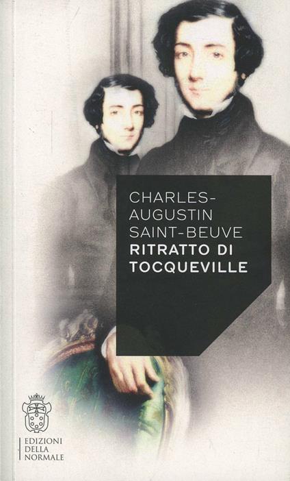 Ritratto di Tocqueville - Charles A. Sainte-Beuve - copertina