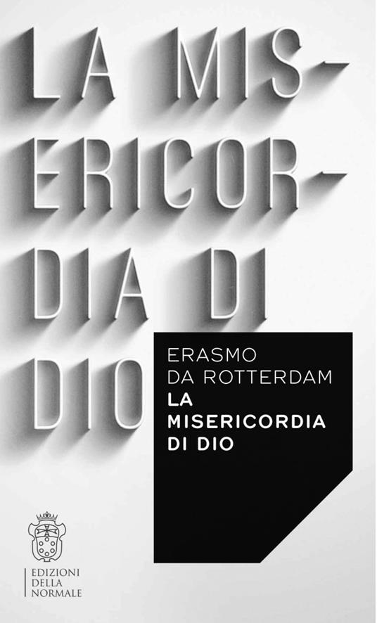 La misericordia di Dio - Erasmo da Rotterdam - copertina