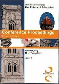 Conference proceedings. International Conference the future of education (Florence, 16-17 june 2011) - copertina