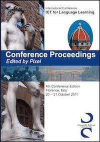 Conference proceedings. International Conference ICT for language learning. 4th Conference edition (Florence, 20-21 october 2011) - copertina