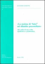 La nozione di Laico nel dibattito preconciliare. Alle radici di una svolta significativa e problematica