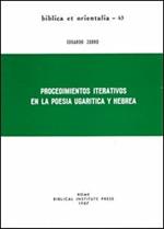 Procedimientos iterativos en la poesia ugarítica y hebrea