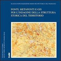 Fonti, matafonti e GIS per l'indagine della struttura storica del territorio - copertina