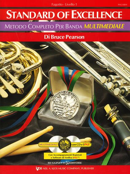 Standard of excellence. Metodo completo per banda multimediale. Fagotto. Livello 1. Con 2 CD-Audio - Bruce Pearson - copertina