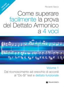 Libro Come superare facilmente la prova del dettato melodico. Con audio e video Riccardo Sacco