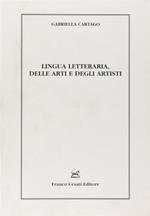 Lingua letteraria, delle arti e degli artisti