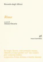 Rime. Ediz. critica