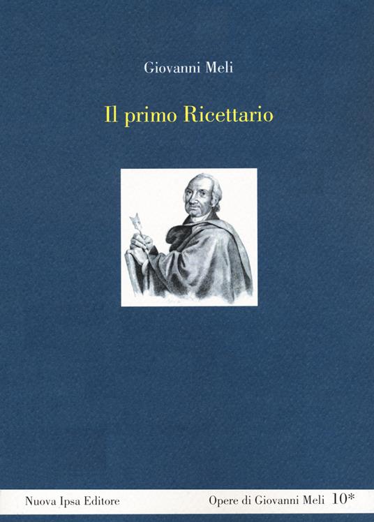 Il primo ricettario - Giovanni Meli - copertina