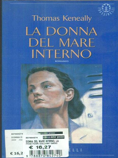 La donna del mare interno - Thomas Keneally - copertina