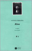 Rime. Vol. 2: Le rime della Vulgata. - Antonio Tebaldeo - copertina