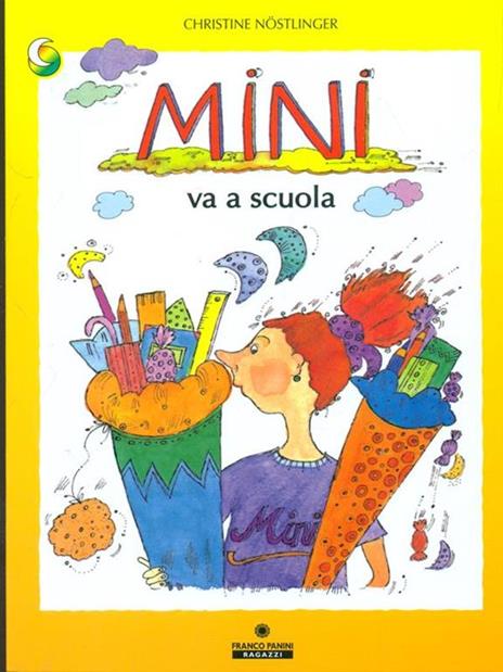 Mini va a scuola - Christine Nöstlinger - copertina