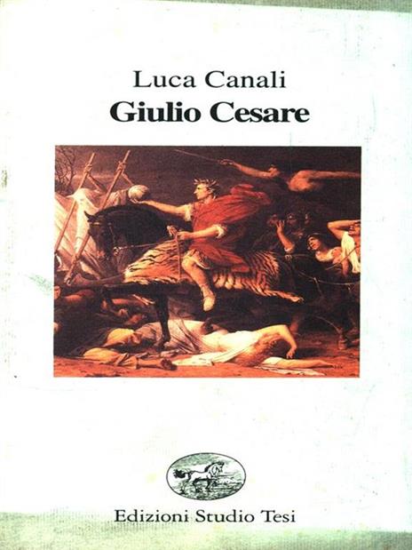 Giulio Cesare - Luca Canali - copertina
