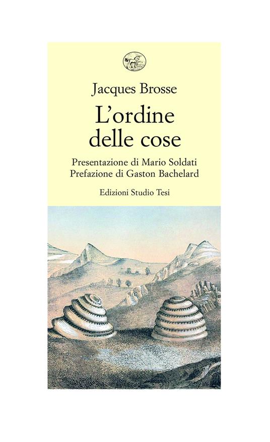 L' ordine delle cose - Jacques Brosse - copertina