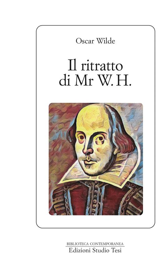 Il ritratto di Mr. W. H. - Oscar Wilde - copertina