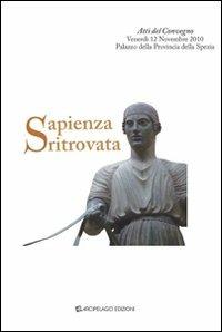 Sapienza ritrovata - Angelo Tonelli - copertina