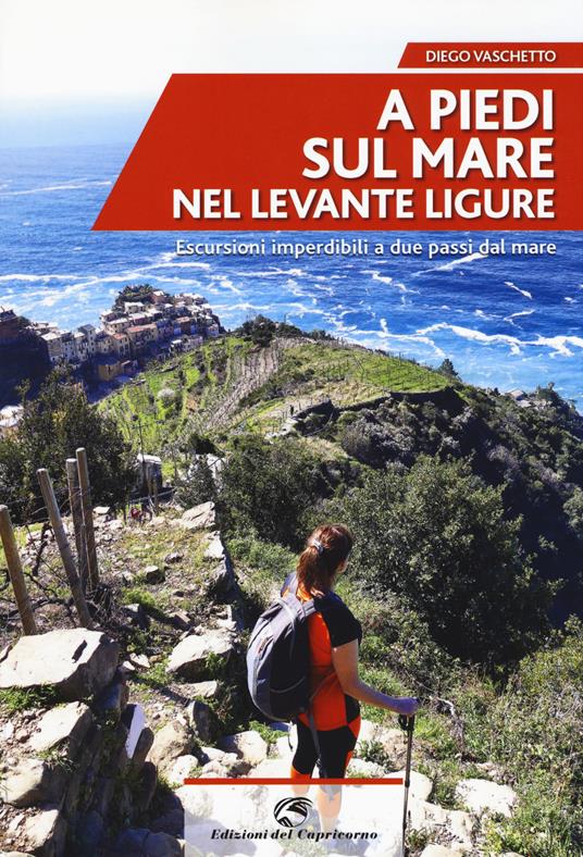 A piedi sul mare nel Levante ligure - Diego Vaschetto - copertina