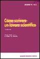 Come scrivere un lavoro scientifico - George Hall - copertina