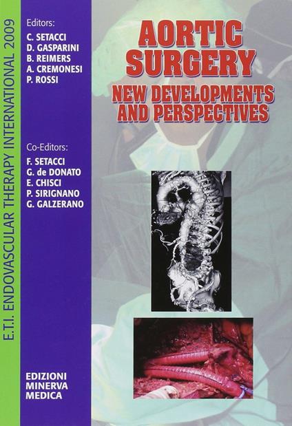 Aortic surgery. New developments and perpectives - Carlo Setacci - copertina