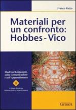 Materiali per un confronto: Hobbes-Vico