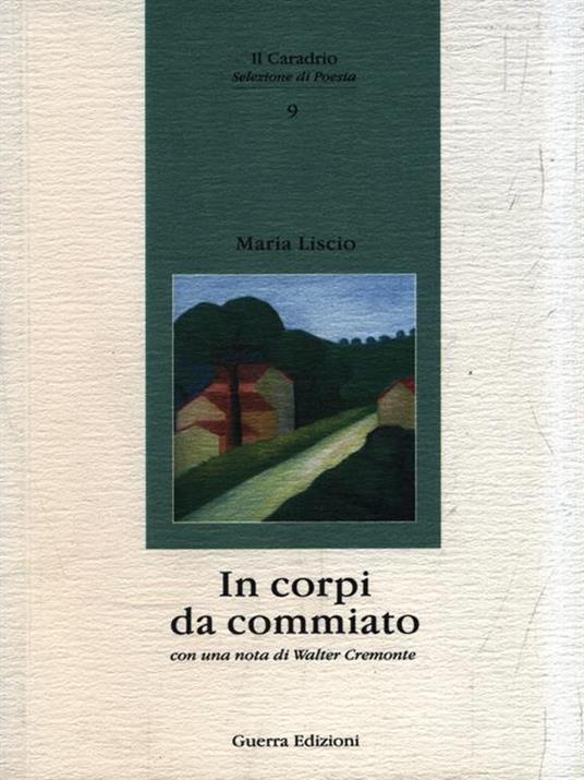 In corpi di commianto - Maria Liscio - copertina