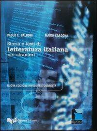 Storia e testi di letteratura italiana per stranieri - copertina
