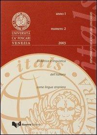 Itals. Didattica e linguistica dell'italiano come lingua straniera (2003). Vol. 2 - copertina