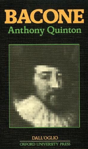 Bacone - Anthony Quinton - copertina