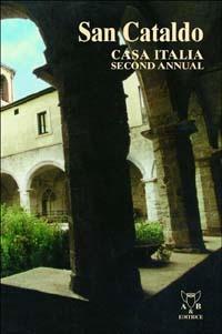 Casa Italia. Second annual. San Cataldo - copertina