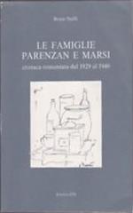 Le famiglie Parenzan e Marsi. Cronaca romanzata dal 1929 al 1940