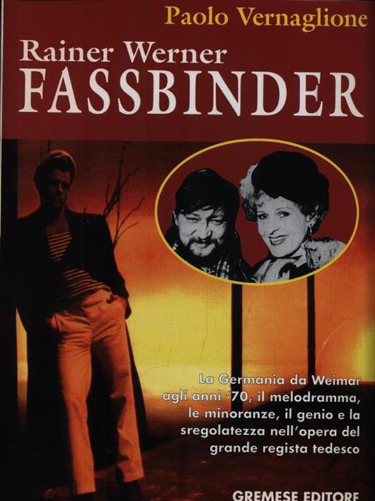 Rainer Werner Fassbinder - Paolo Vernaglione - copertina