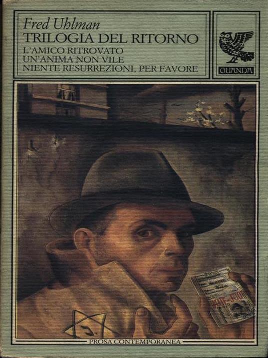 Trilogia del ritorno - Fred Uhlman - copertina