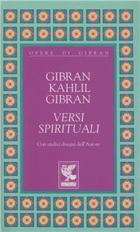 Versi spirituali - Kahlil Gibran - copertina