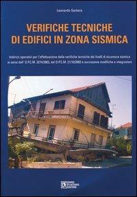 Verifiche tecniche di edifici in zona sismica - Leonardo Santoro - copertina