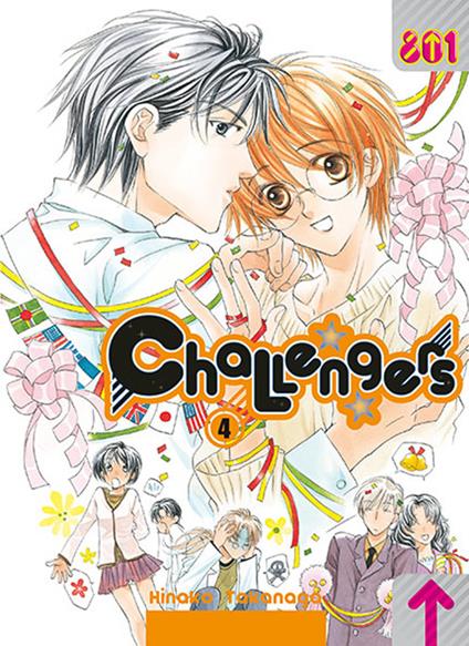 Challengers. Vol. 4 - Hinako Takanaga - copertina