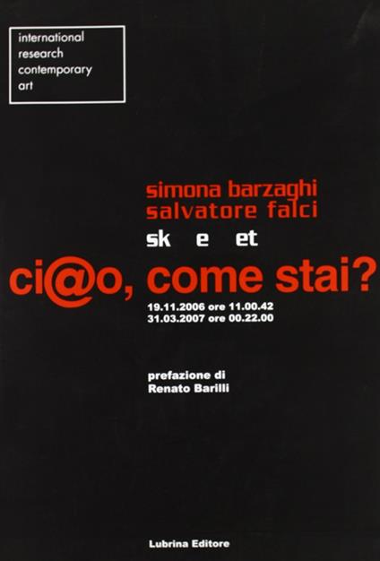 Ci@o, come stai? Ediz. illustrata - Salvatore Falci,Simona Barzaghi - copertina