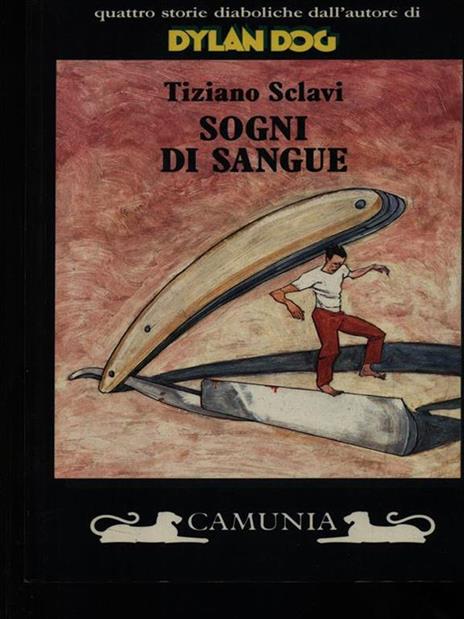 Sogni di sangue - Tiziano Sclavi - copertina