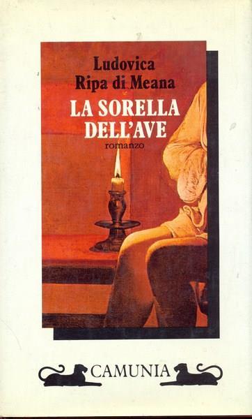 La sorella dell'ave - Ludovica Ripa di Meana - copertina