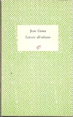 Lettere all'editore - Jean Genet - copertina