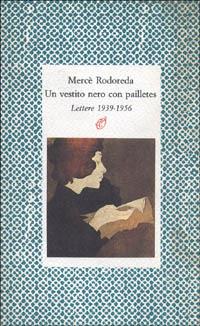 Un vestito nero con paillettes - Mercè Rodoreda - copertina