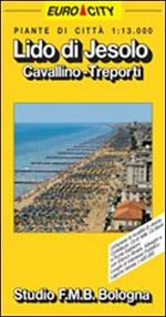 Lido di Jesolo. Cavallino 1:13.000