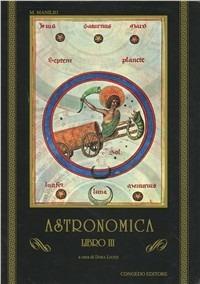 Astronomica. Libro 3º - Marco Manilio - copertina