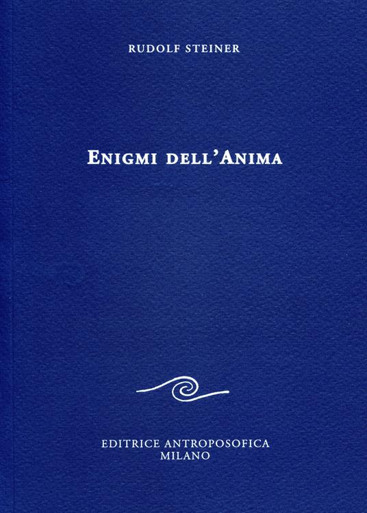 Enigmi dell'anima - Rudolf Steiner - copertina