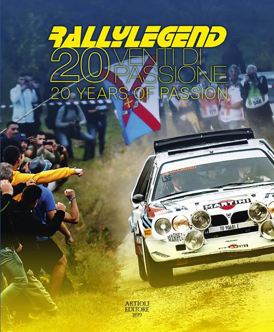 Rallylegend. 20. Venti di passione. Ediz. multilingue - Andrea Cordovani - copertina